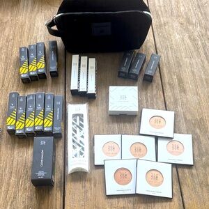 HUGE NEW Clove & Hallow Makeup Lot! Pressed Foundation Lip Creme Concealer Bag